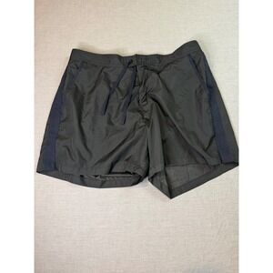 J.Crew Swim Trunks Mens 36 Black Excellent Mesh Lined Board Shorts 5 Inch Inseam